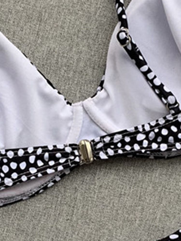 Conjunto De Biquíni Feminino Com Bolinhas