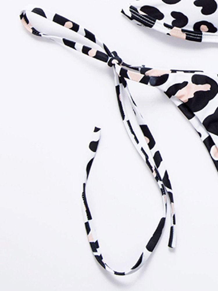 Conjunto De Biquíni Feminino Leopard Beach Look