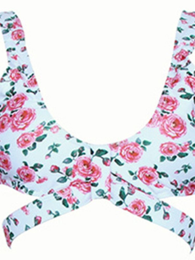 Conjunto Tankini Feminino Floral Estampado Maiô