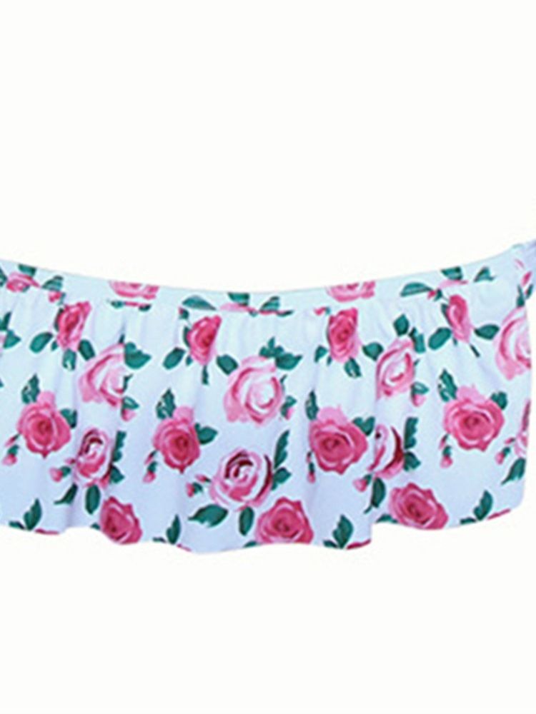 Conjunto Tankini Feminino Floral Estampado Maiô