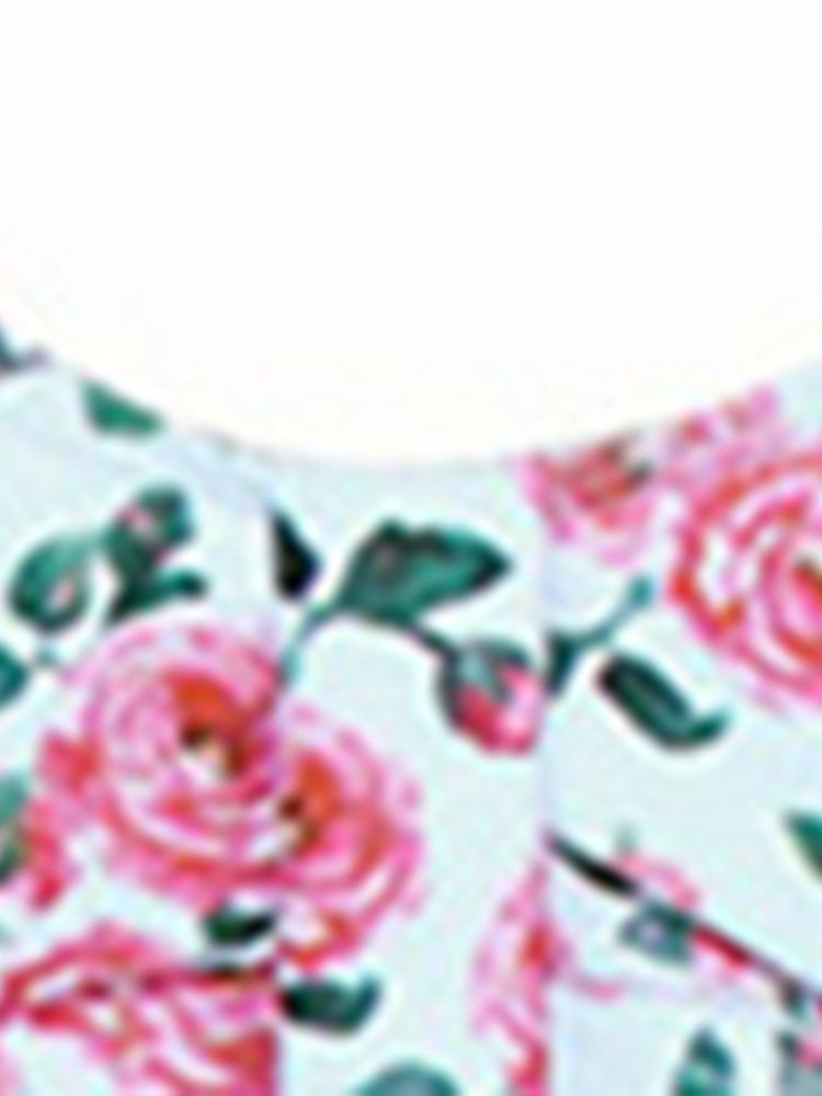 Conjunto Tankini Feminino Floral Estampado Maiô
