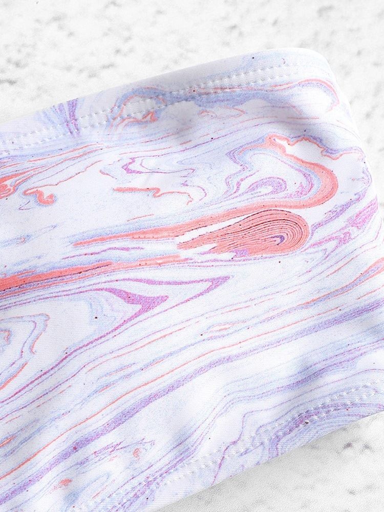 Fato De Banho Sexy Feminino Com Estampa De Renda