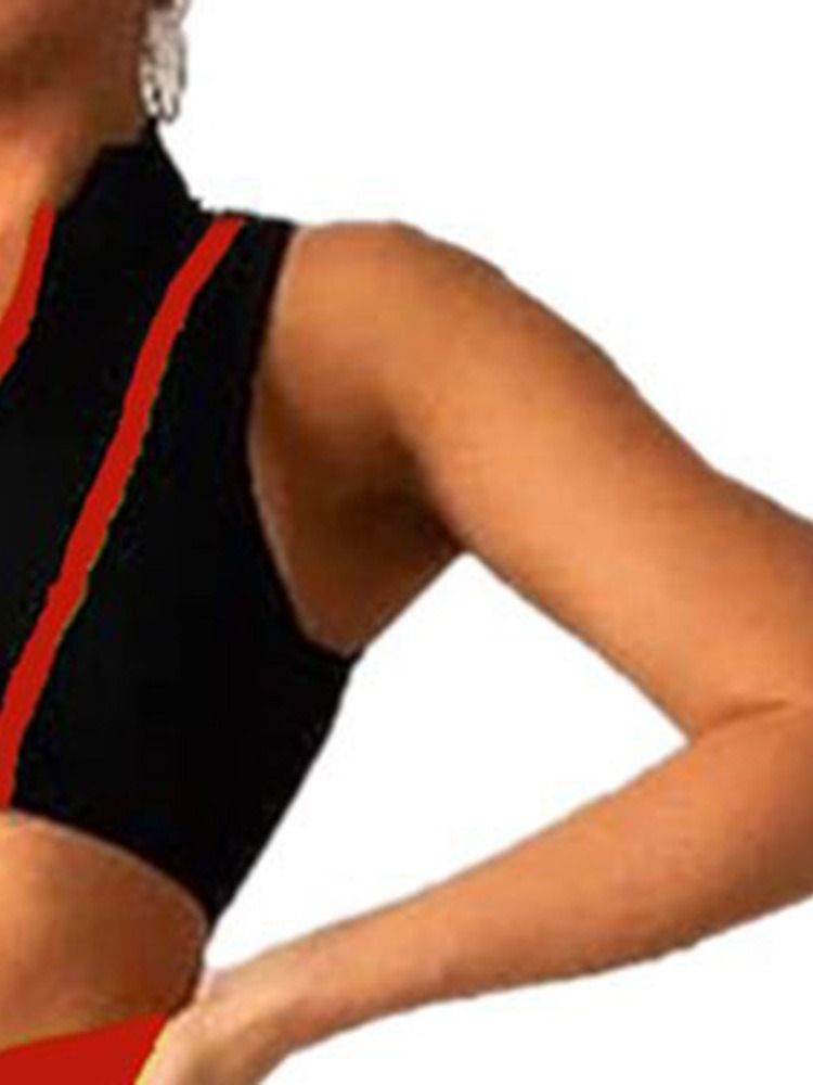 Traje De Banho Feminino Sexy Com Zíper Colorido