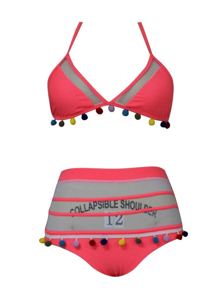 Traje De Banho Sexy Feminino Com Listras