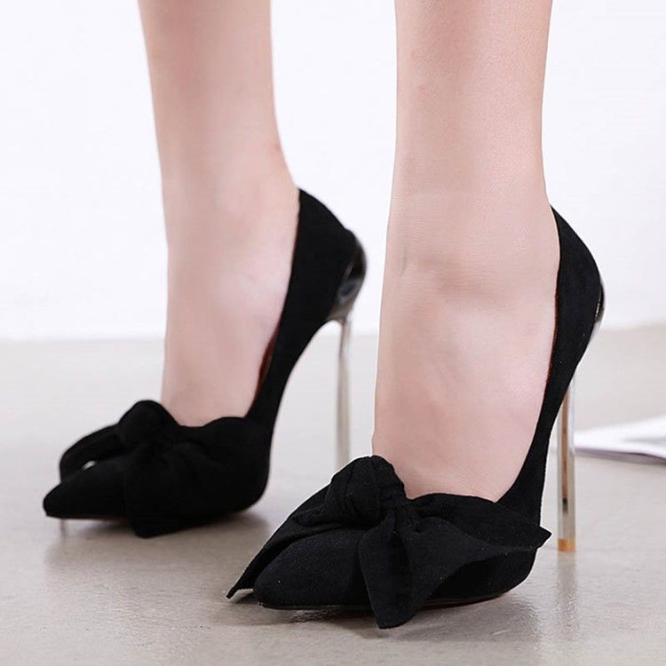 Bombas Femininas De Salto Agulha Simples Com Salto Agulha