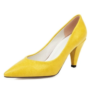 Fio De Dedo Do Pé Pontiagudo Deslizante Sapatos Femininos Finos Doces