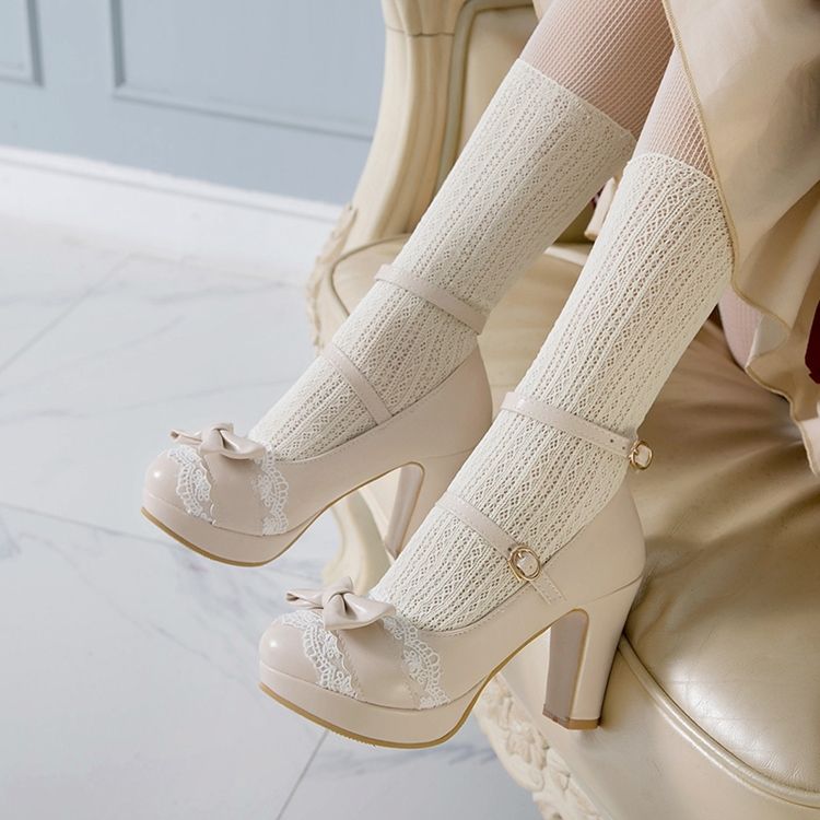 Fio Feminino Estilo Linha De Fivela Calçados Casuais Finos Com Biqueira Redonda