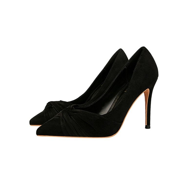 Sapatos Femininos Com Ponta Fina E Salto Agulha E Salto Agulha