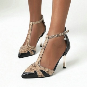 Sapatos Femininos De Salto Agulha Com Biqueira Pontiaguda 9cm Finos