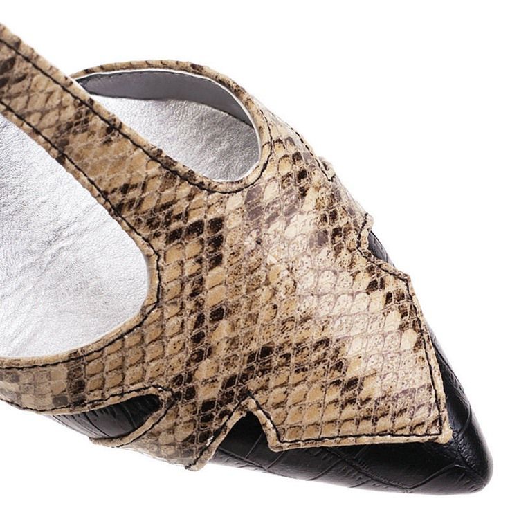 Sapatos Femininos De Salto Agulha Com Biqueira Pontiaguda 9cm Finos