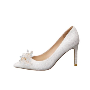 Sapatos Finos Simples Femininos Com Salto Agulha E Salto Agulha