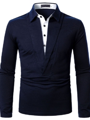 Camisa Polo Masculina De Botão