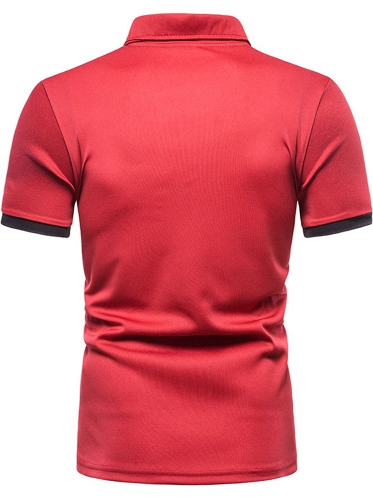 Camisa Polo Masculina De Gola Esporte Com Botão
