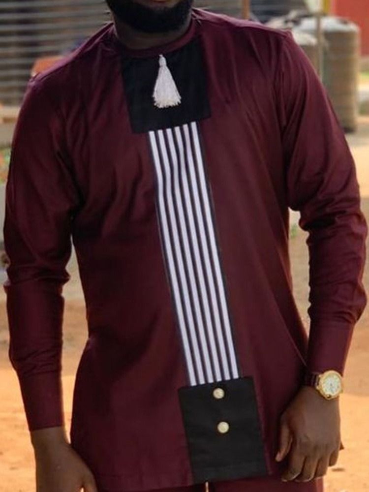 Camisa Slim Stripe Masculino