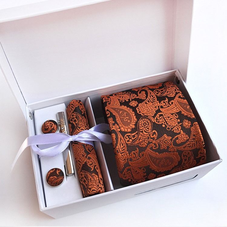 Conjunto De Gravata Masculina