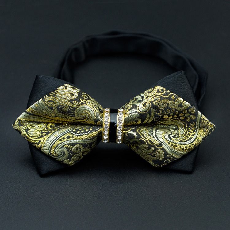 Diamante Ring Masculino Bow Tie