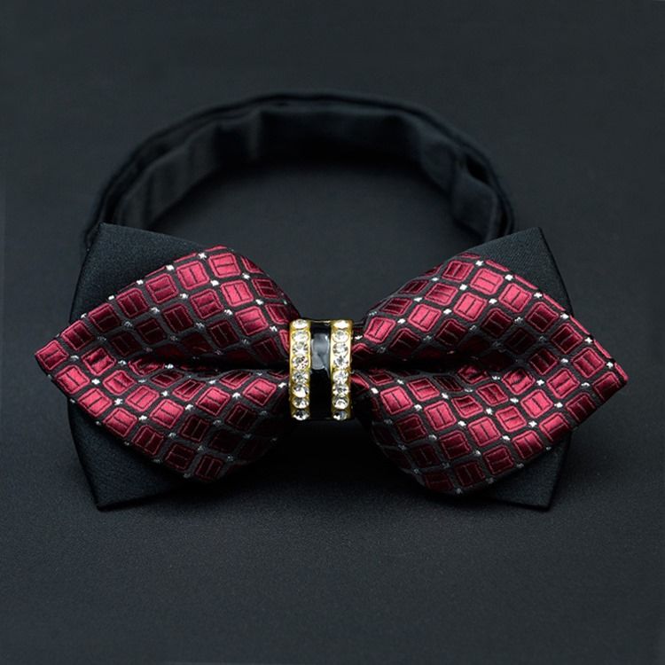 Diamante Ring Masculino Bow Tie