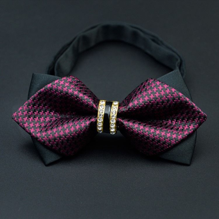 Diamante Ring Masculino Bow Tie