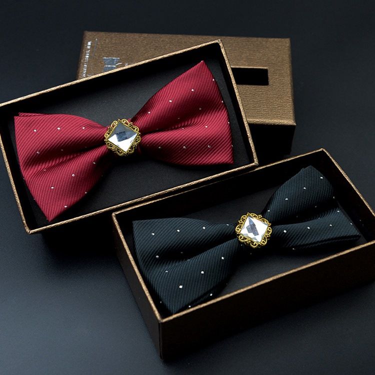 Gems Dots Gravata Borboleta Masculina