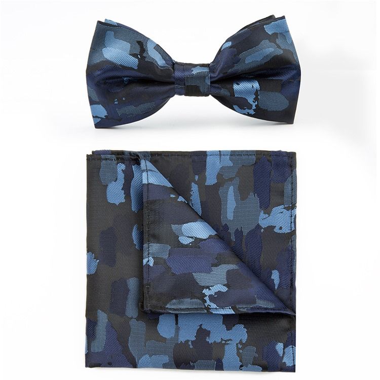 Gravata Borboleta De Casamento Com Camuflagem Masculina