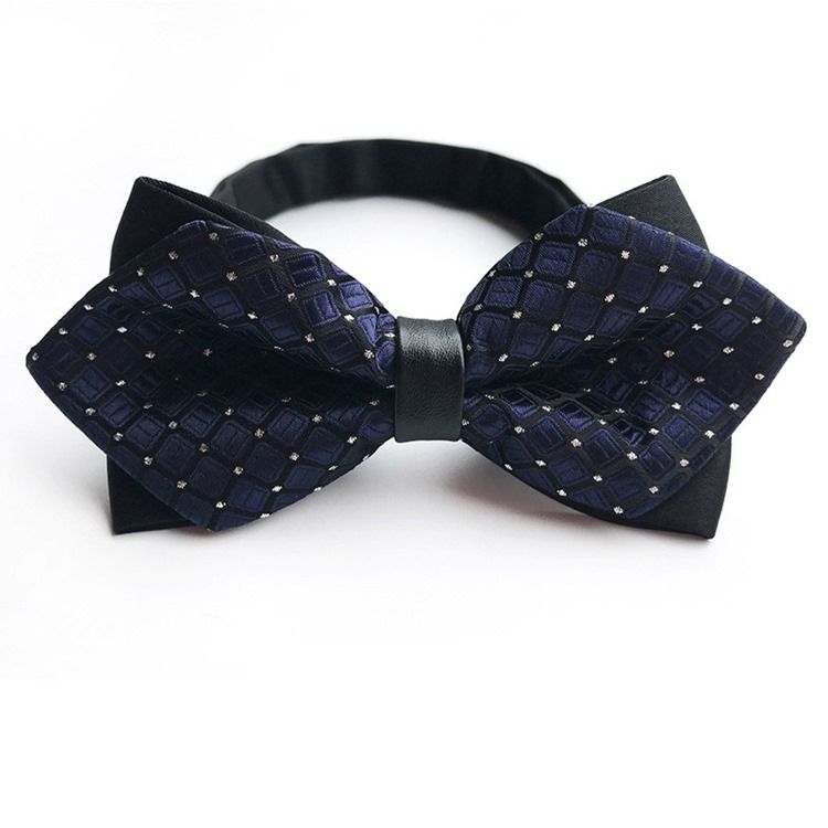 Gravata Borboleta De Dois Andares Masculino