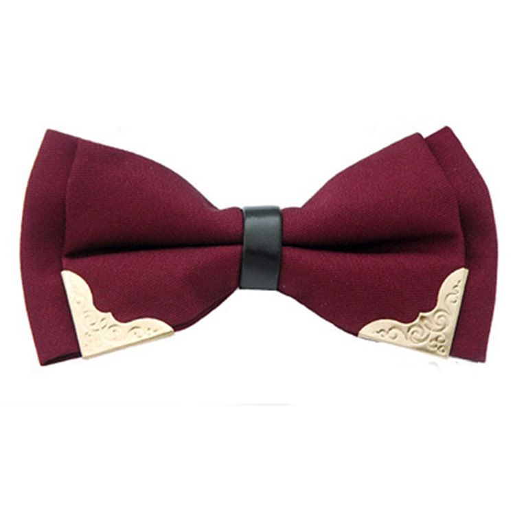 Gravata-borboleta De Liga Dupla Camada Masculina