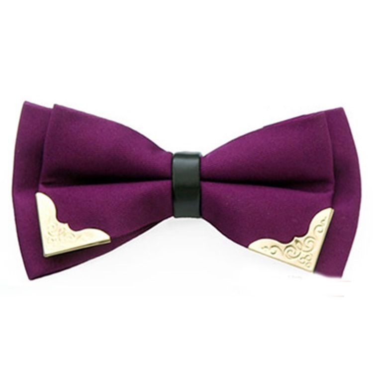 Gravata-borboleta De Liga Dupla Camada Masculina