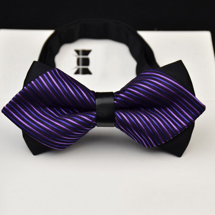 Gravata-borboleta Losango Dupla Camada Masculino