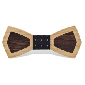 Gravata-borboleta Masculina De Madeira