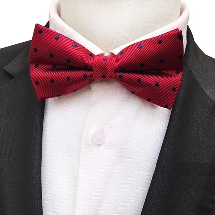 Gravata-borboleta Masculino Com Ponta De Onda