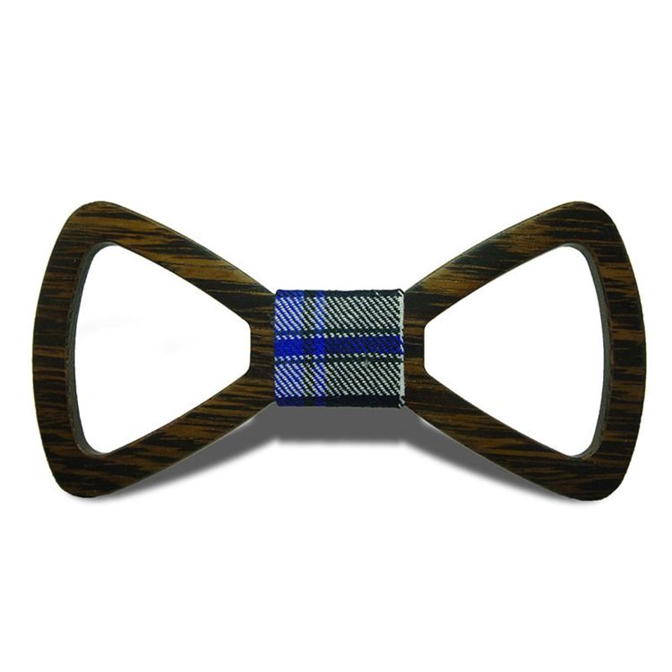 Gravata-borboleta Oca De Madeira Masculina