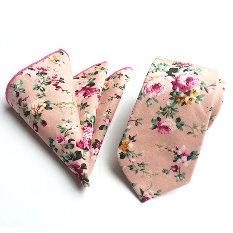 Gravata Floral Masculina De Negócios Para Homem