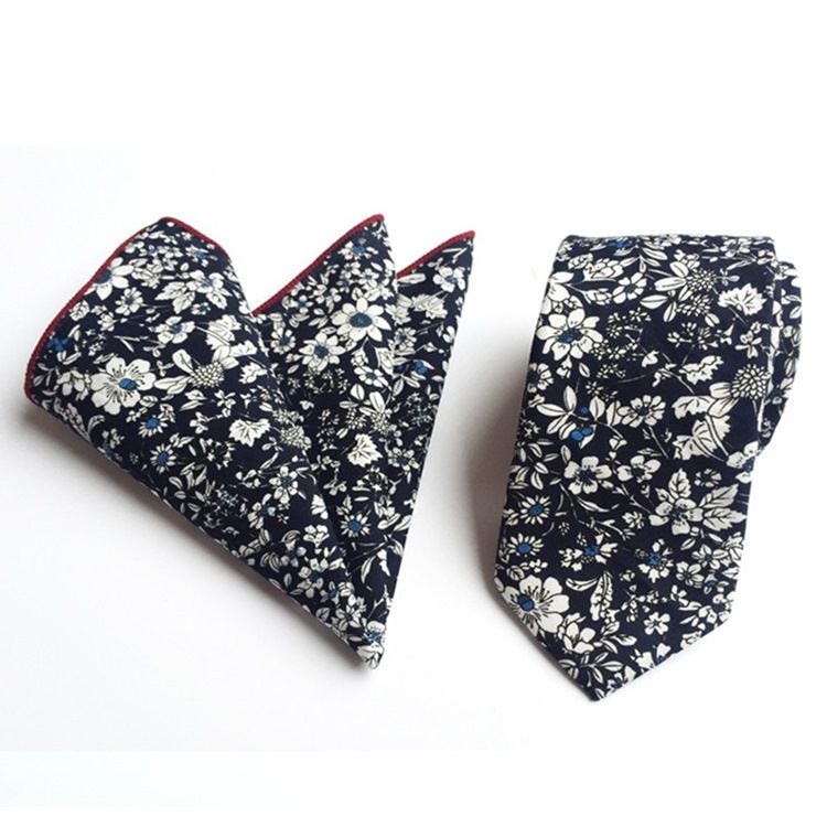 Gravata Floral Masculina De Negócios Para Homem