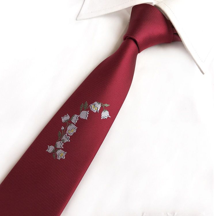 Gravata Masculina Com Costura Rosa