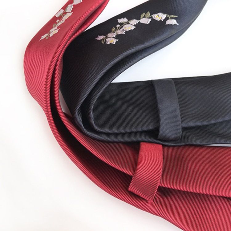 Gravata Masculina Com Costura Rosa