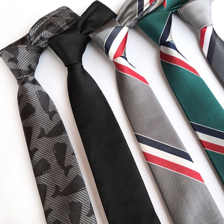 Gravata Masculina Com Costura Rosa
