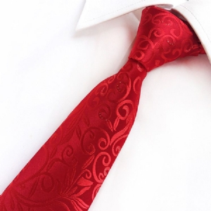 Gravata Masculina Com Estampa Estriada