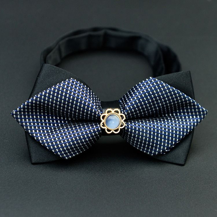 Laço Floral Xadrez Masculino
