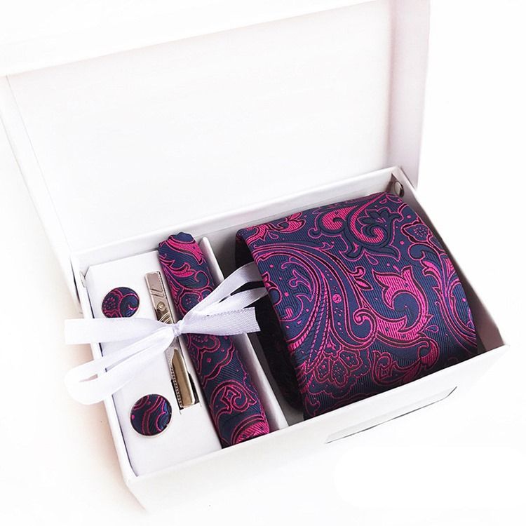 Masculino Paisley Six Tie Set