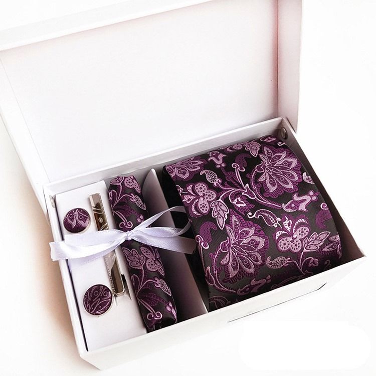 Masculino Paisley Six Tie Set