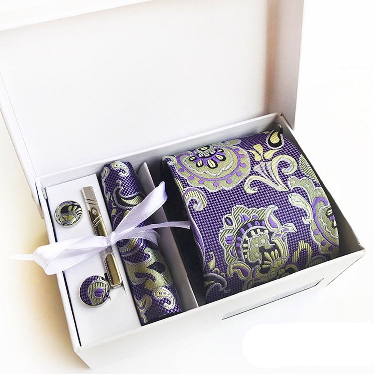 Masculino Paisley Six Tie Set