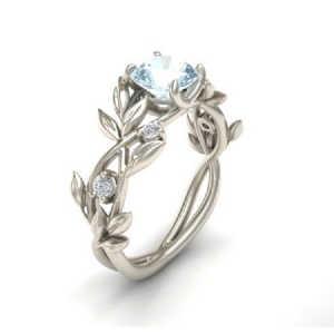 Anel Diamante Ramificado