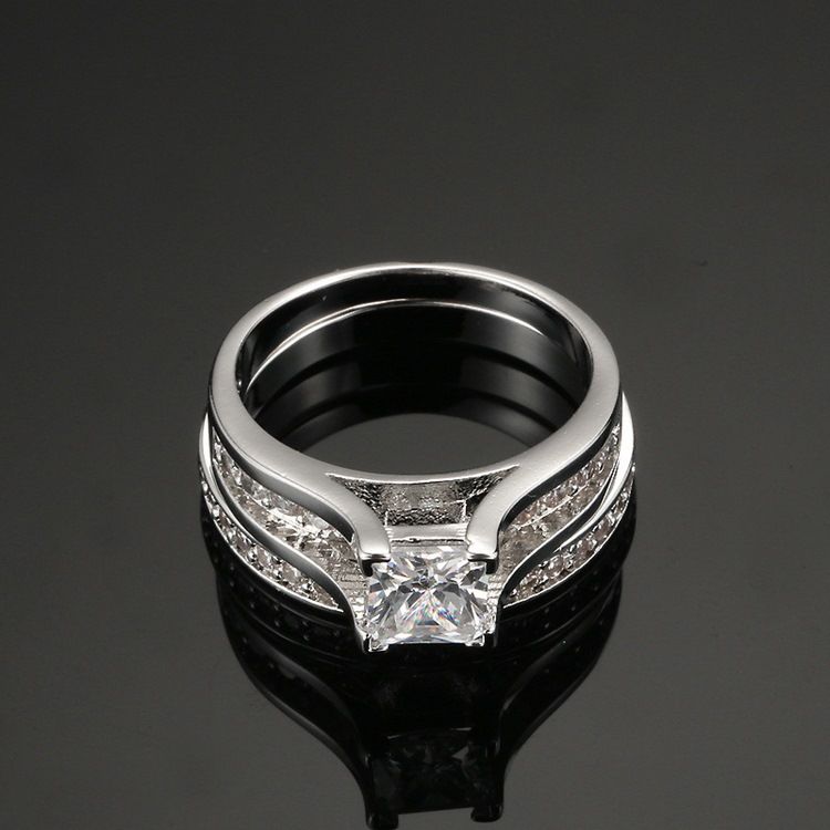 Hot Hearts And Arrows Conjunto Nupcial De Duas Camadas Para Mulheres