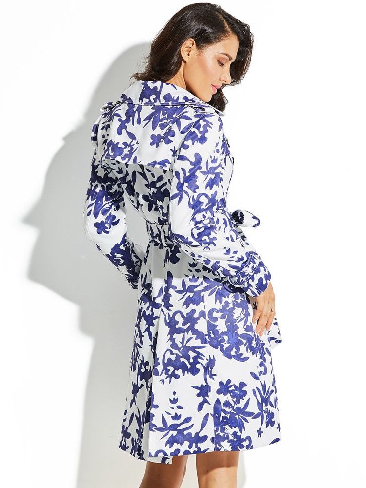 Casaco Feminino Ercdress Marroquino Com Azulejos Florais