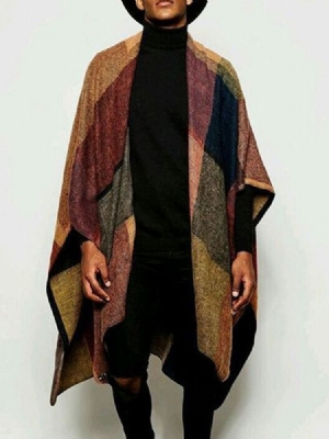 Casaco Masculino Longo Liso Solto Longo