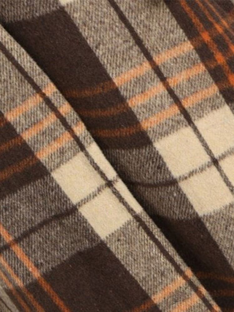 Sobretudo Longo De Inverno Feminino Com Botão De Chifre Fino