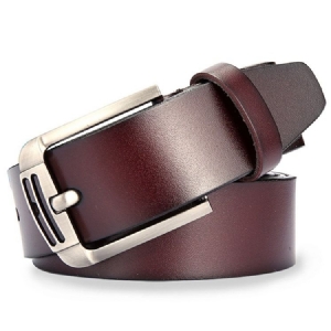 Cinto Casual De Couro Masculino