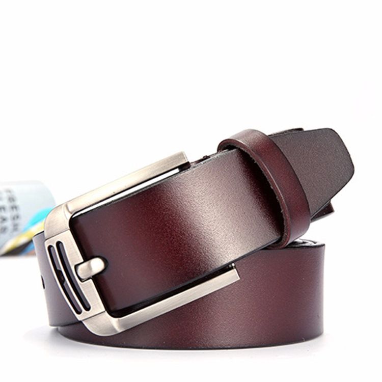 Cinto Casual De Couro Masculino