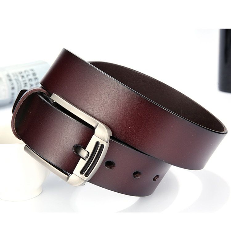 Cinto Casual De Couro Masculino