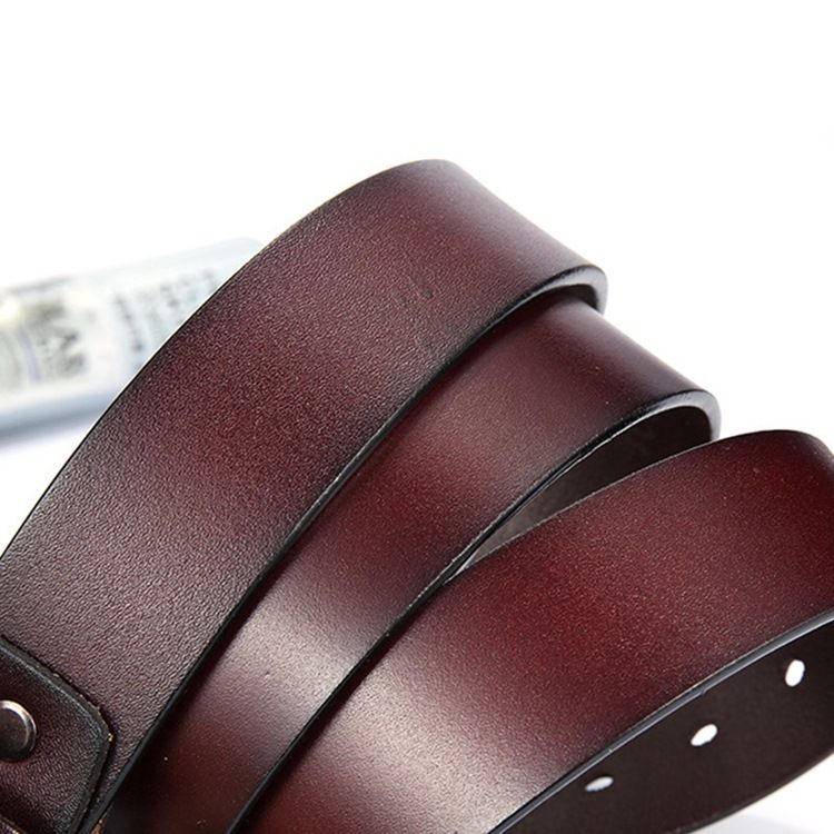Cinto Casual De Couro Masculino